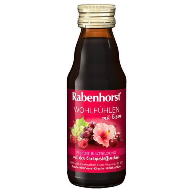 Rabenhorst Wohlfühlen mit Eisen mini Saft, 125 ml Saft product image