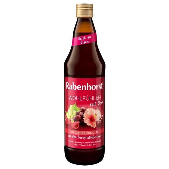 Rabenhorst Wohlfühlen mit Eisen Saft, 700 ml Saft product image