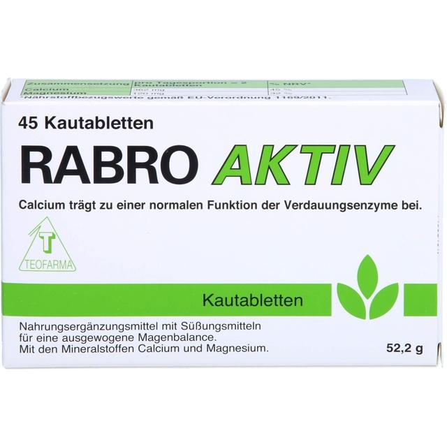 RABRO Aktiv Kautabletten product image