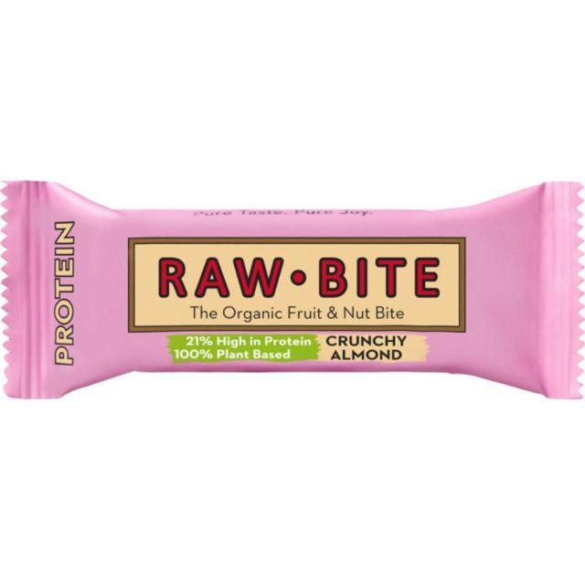 Raw Bite Frukt- & Nötbar Mandel Protein, 45 g product image
