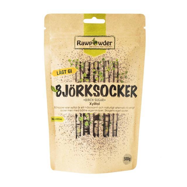 Rawpowder Björksocker Xylitol 300 g product image