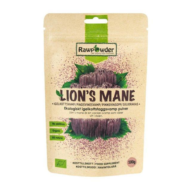 Rawpowder Lions Mane pulver 100 g product image