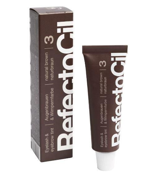 RefectoCil Eyelash & Brow Tint No.3 Natural Brown 15 ml product image