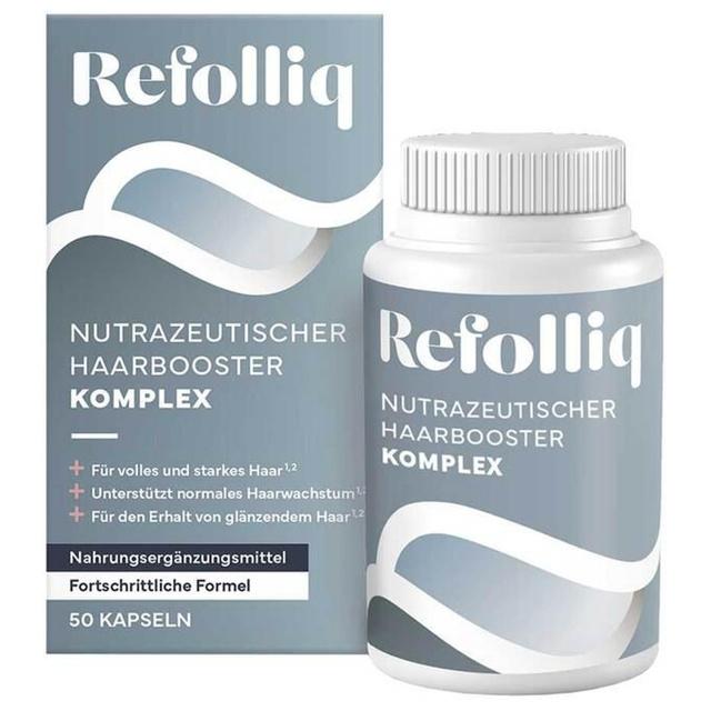 Refolliq nutrazeutischer Haarbooster Komplex Kapseln, 50 St Kapseln product image