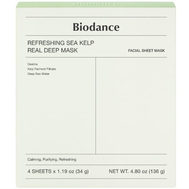 Refreshing Sea Kelp Real Deep Mask - lugnande och renande mask product image