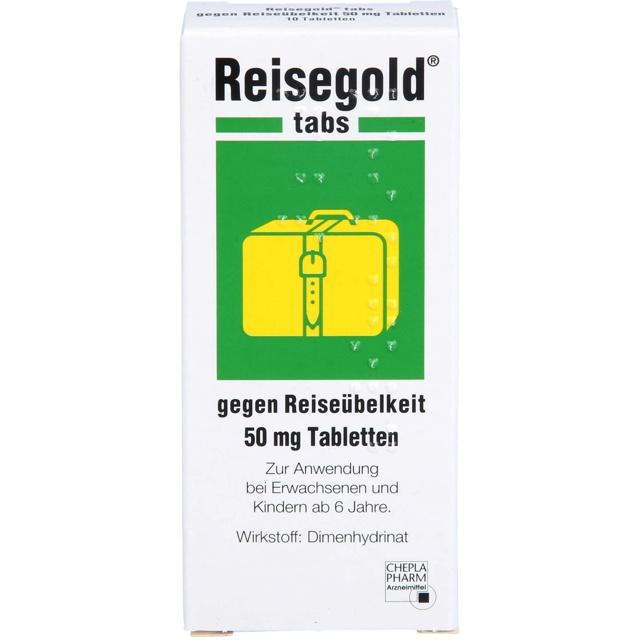 REISEGOLD Tabs gegen Reiseübelkeit product image