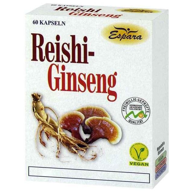 Reishi-Ginseng Kapseln, 60 St Kapseln product image