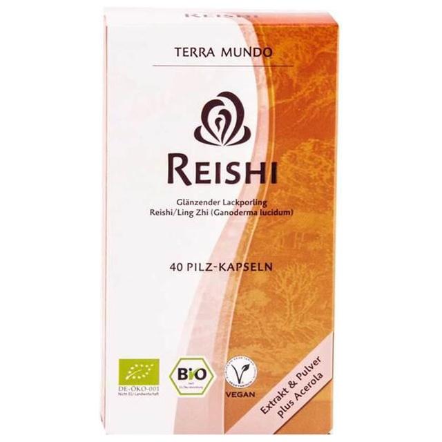 Reishi Vitalpilz Bio Terra Mundo Kapseln, 40 St Kapseln product image