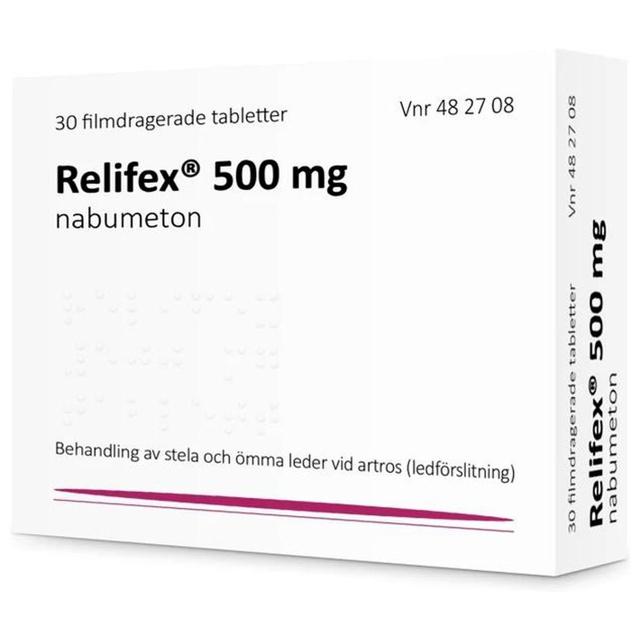 Relifex, filmdragerad tablett 500 mg Ebb Medical AB 30 st product image