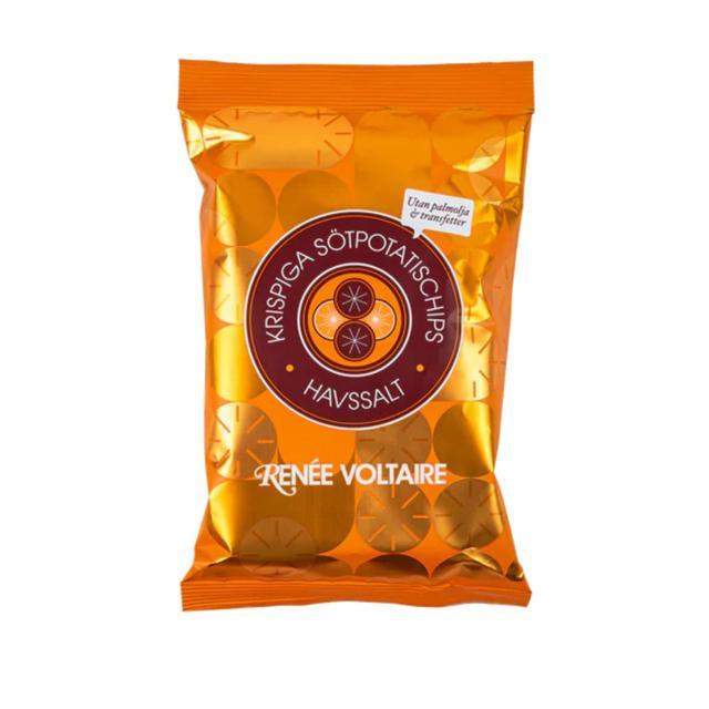 Renée Voltaire Krispiga Sötpotatischips Havssalt 80 g product image