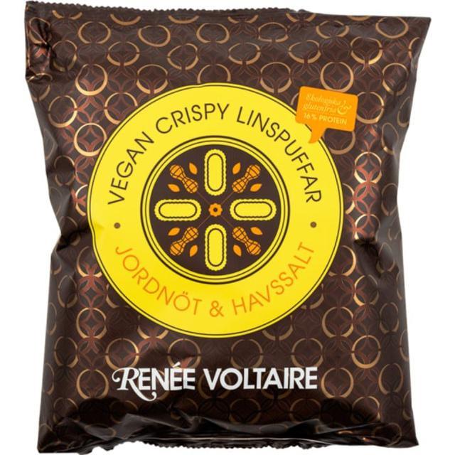 Renée Voltaire Vegan Crispy Linspuffar Jordnöt & Havssalt EKO 90 g product image