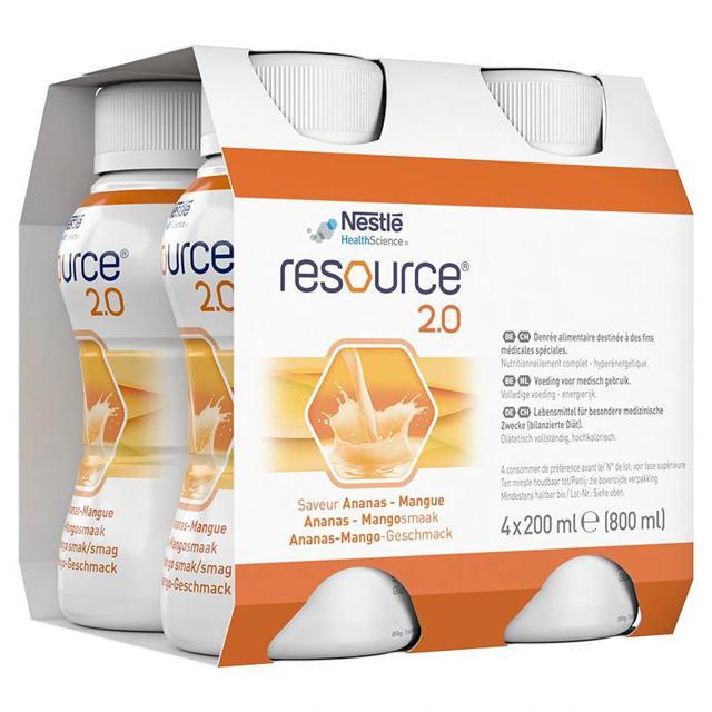 Resource 2.0 Ananas-Mango 4 x 200 ml product image