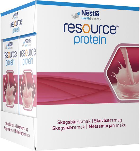 Resource Protein, skogsbär, drickfärdigt kosttillägg 4 x 200 ml product image