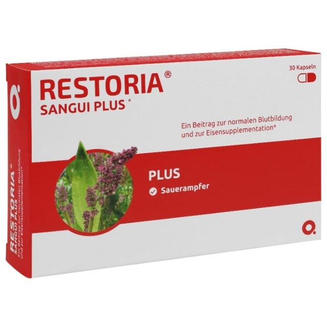 RESTORIA SANGUI PLUS 30 St Kapseln product image