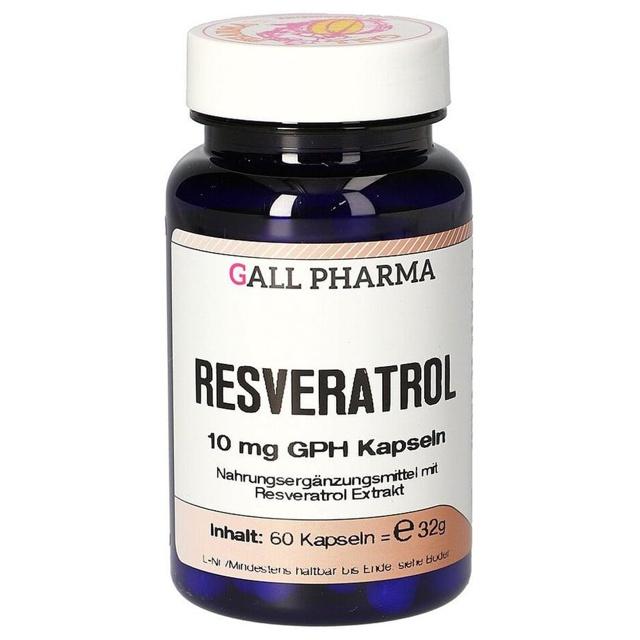 RESVERATROL 10 mg GPH Kapseln product image