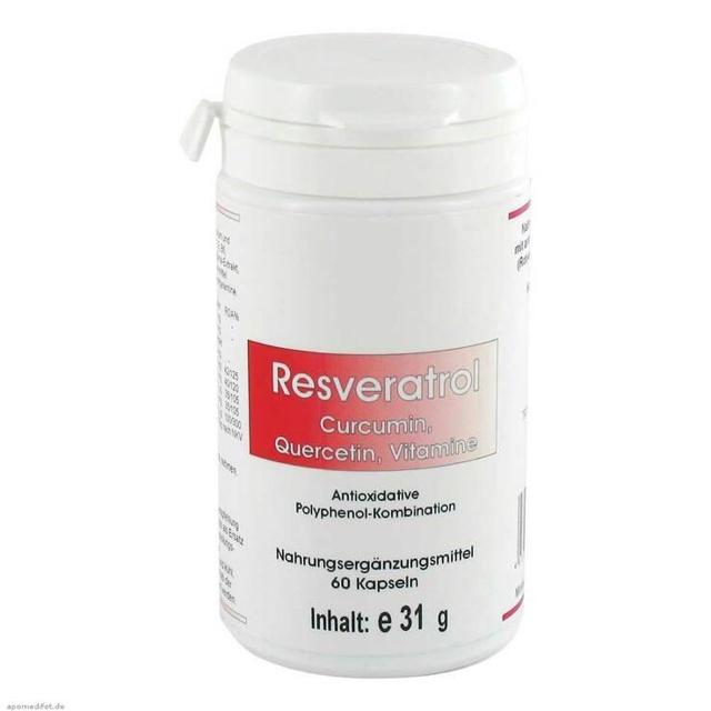 Resveratrol Kapseln, 60 St Kapseln product image