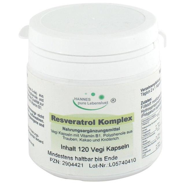 Resveratrol Komplex Vegi Kap, 120 St Kapseln product image