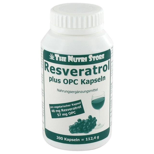 Resveratrol plus OPC Kapseln, 200 St Kapseln product image