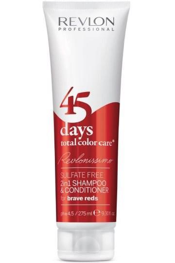 Revlon Professional 45 Days Total Color Care for Brave Reds Shampoo 275 ml product image