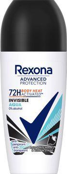 Rexona 72h Advanced Protection Invisible Aqua Deodorant 50 ml product image