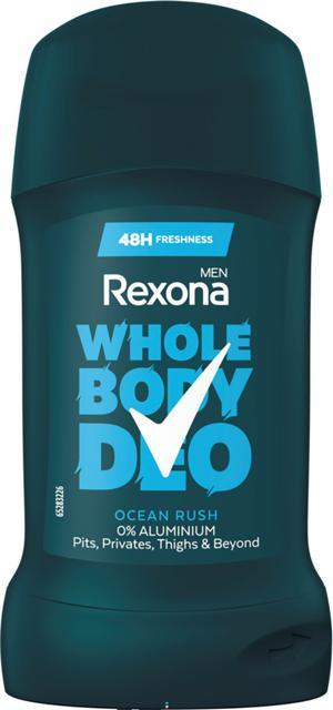 2 få 25%, Rexona Men Whole Body Deo Ocean Rush Stick 50 ml product image