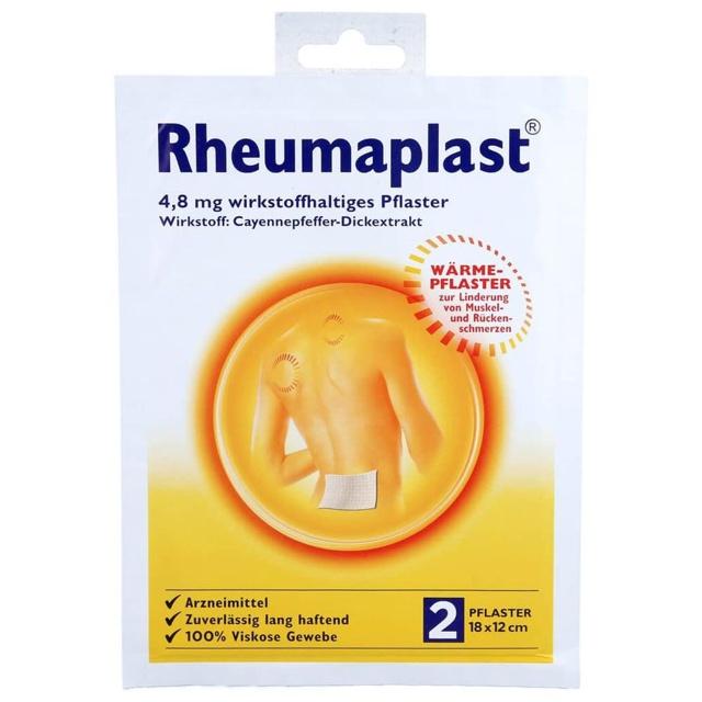 RHEUMAPLAST 4,8 mg wirkstoffhaltiges Pflaster product image