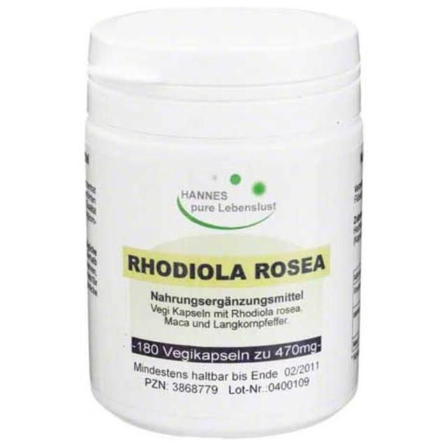 Rhodiola Rosea 3% Vegi Kapseln, 180 St Kapseln product image