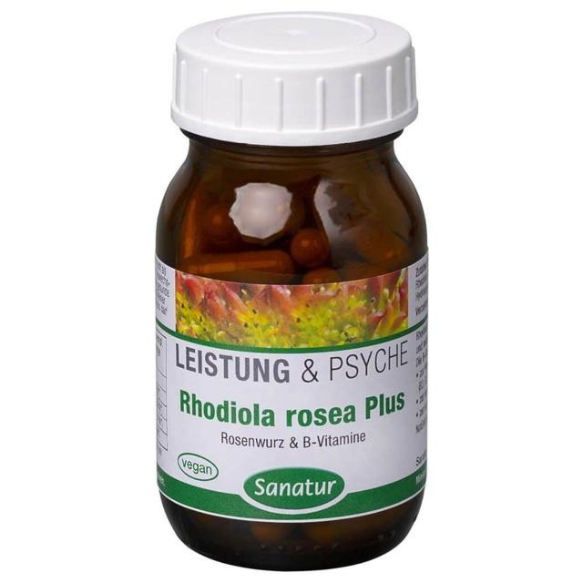 RHODIOLA ROSEA Plus B-Vitamine Kapseln product image