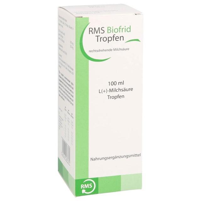 RMS Biofrid Milchsäure rechtsdrehend Tropfen product image
