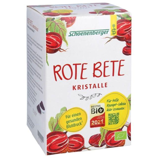 ROTE BETE Kristalle Bio Schoenenberger Pulver product image