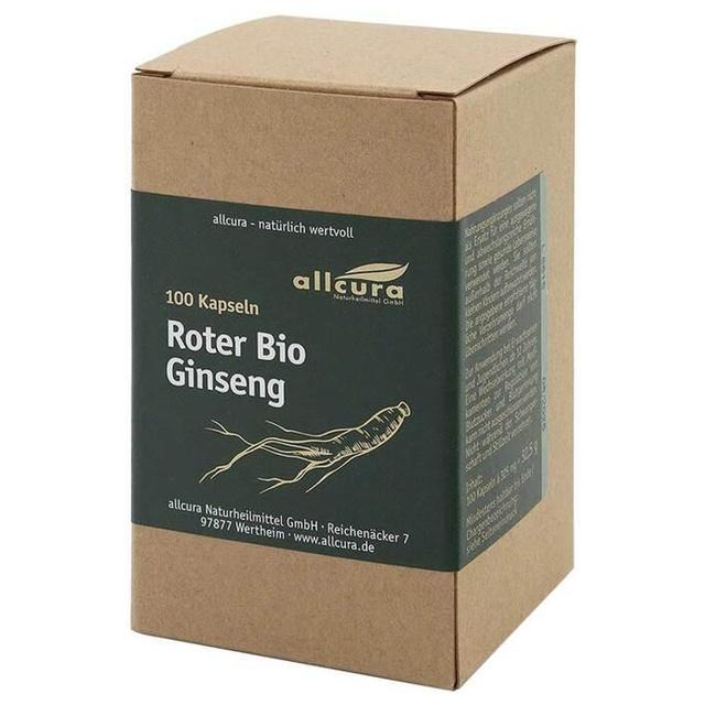 Roter Bio Ginseng Kapseln, 100 St Kapseln product image