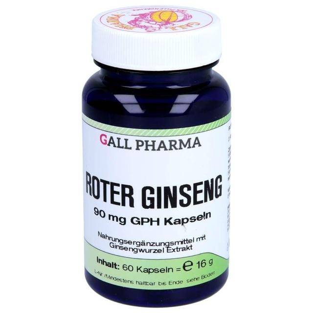 ROTER GINSENG 90 mg GPH Kapseln product image
