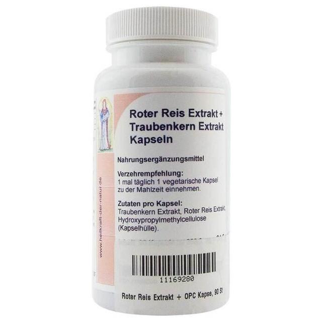 Roter Reis Extrakt + OPC Kapseln, 90 St Kapseln product image