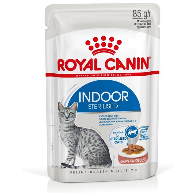Royal Canin Indoor Sterilised i sås - 96 x 85 g product image