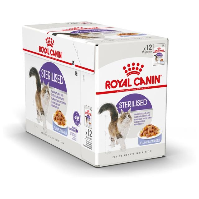 Royal Canin Sterilised Jelly Wet 12x85g product image