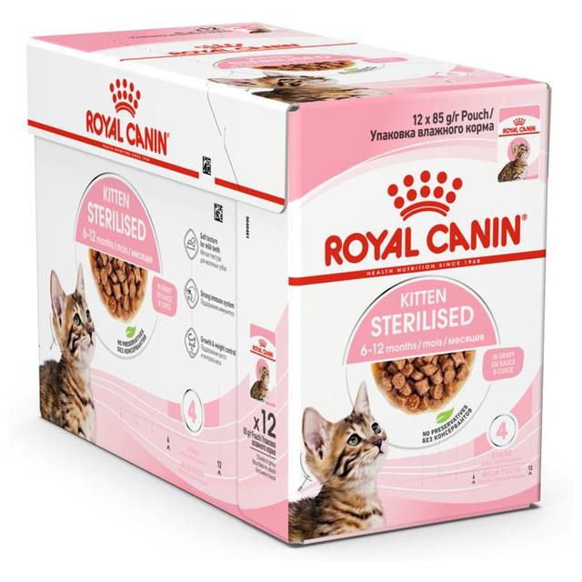 Royal Canin Sterilised Kitten i sås - 24 x 85 g product image