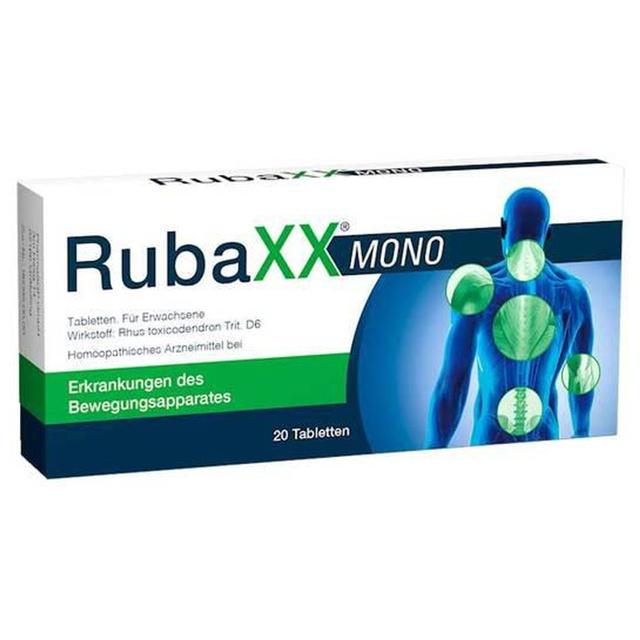 Rubaxx Mono Tabletten, 20 St Tabletten product image