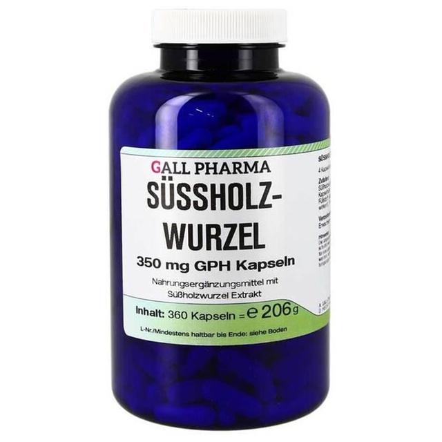 SÜSSHOLZWURZEL 350 mg GPH Kapseln product image