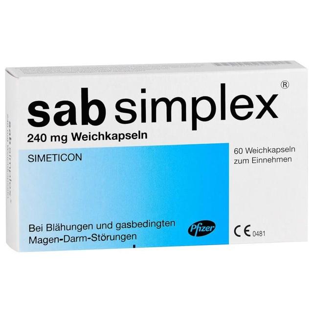 SAB simplex 240 mg Weichkapseln product image