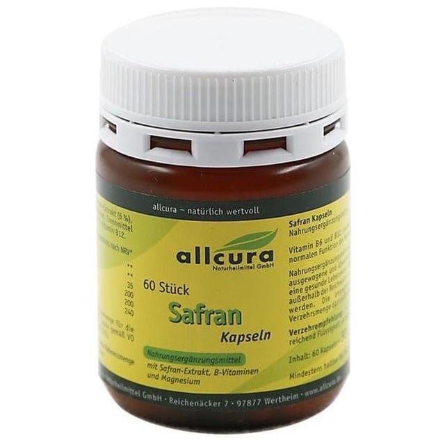 Safran Kapseln Allcura 60 Stück product image