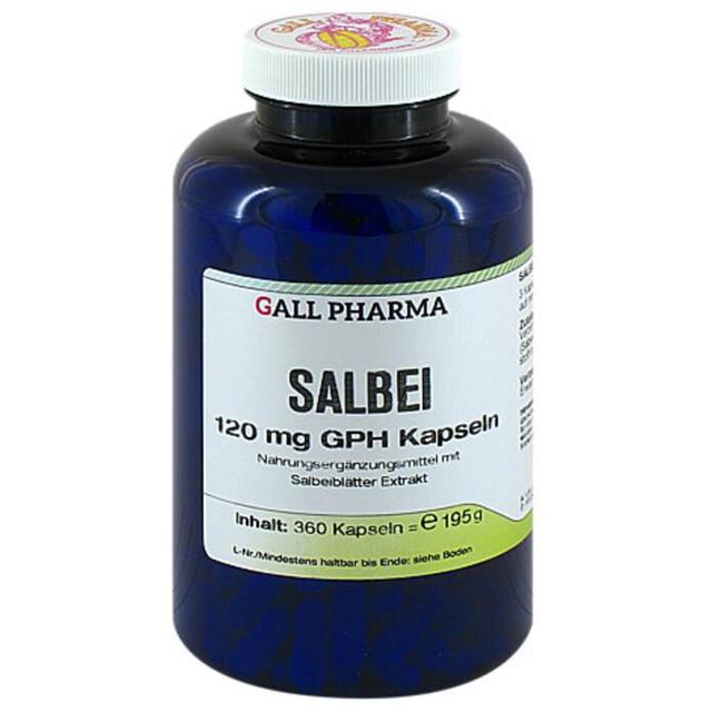 Salbei 120 mg GPH Kapseln, 360 St Kapseln product image