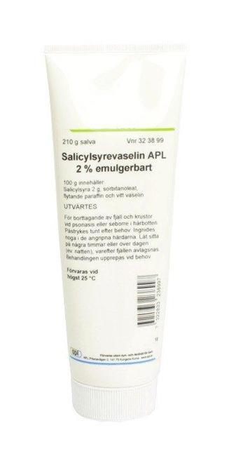 Salicylsyrevaselin APL, salva 2 %, 210 g product image