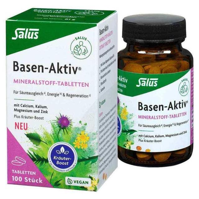 BASEN AKTIV Mineralstoff-Kräuter-Extrakt-Tabletten product image