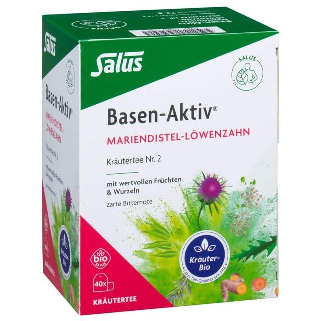 BASEN AKTIV Tee Nr.2 Mariend.-Löwenzahn Bio Salus product image