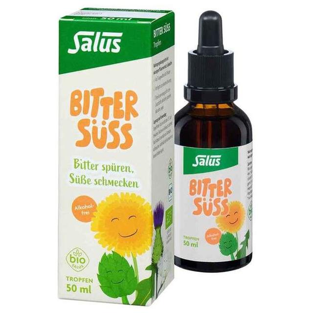 Salus Bitter Süss Tropfen alkoholfrei Bio, 50 ml Tropfen zum Einnehmen product image