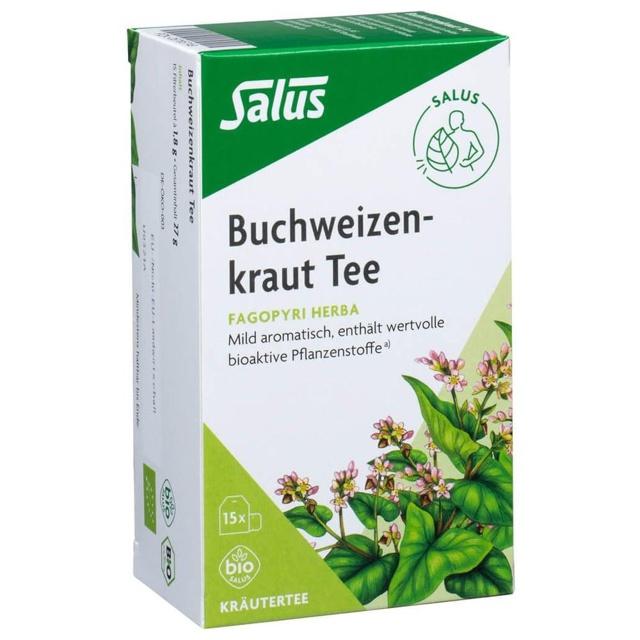 BUCHWEIZENKRAUT Tee Fagopyri herba Bio Salus Fbtl. product image