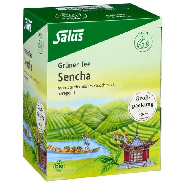 GRÜNER TEE Bio Salus Filterbeutel Großpackung product image