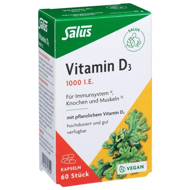 VITAMIN D3 1000 I.E. vegan Kapseln Salus product image