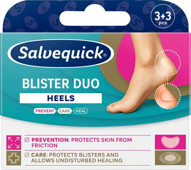 Salvequick Blister Duo Prev and Care Heel 6 st product image