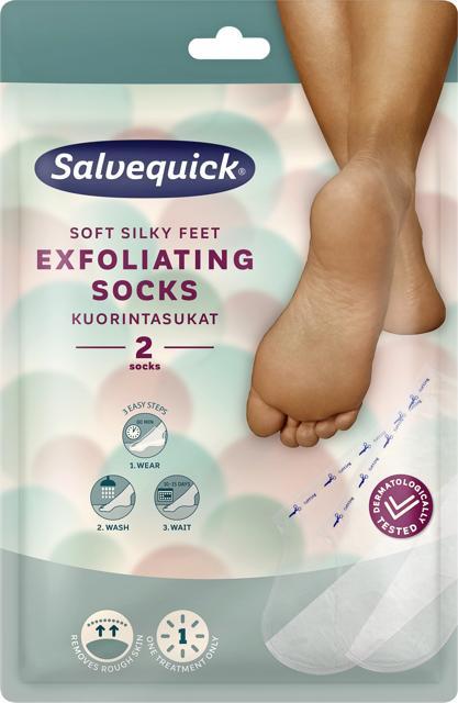Salvequick Exfoliant Socks 1 par product image